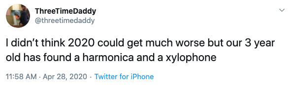 18 hilarious tweets from parents saying just what we're all thinking xylophone